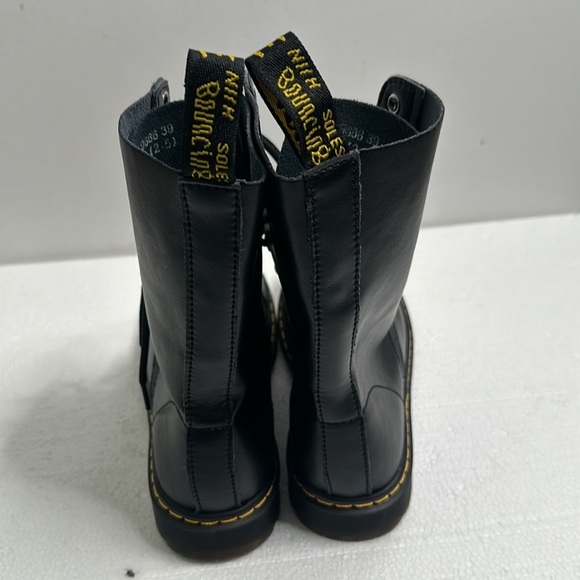 Dr martens lace up boots black size 39 new - Picture 3 of 10